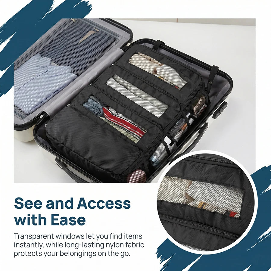 CabinSorted Hanging Travel Organizer